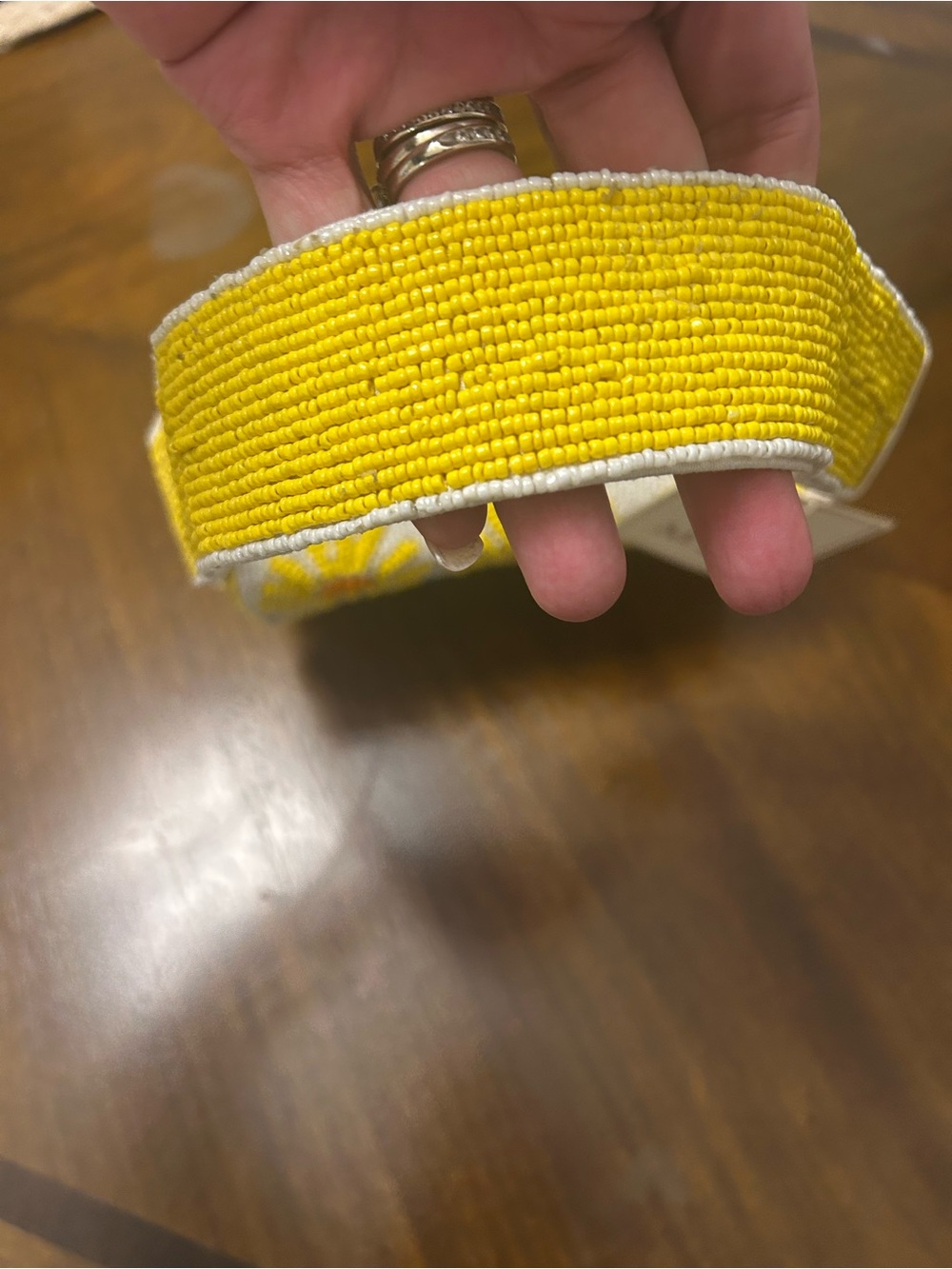 NWT SOL and MER Daisy 🌼 beaded handbag. - Picture 12 of 16